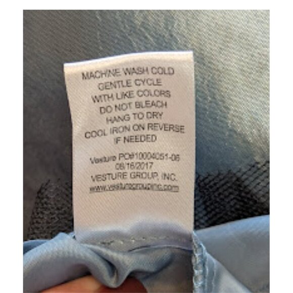 Zunie Girls Floral Satin Dress with Crinoline Underskirt | Size 7 - Picture 8 of 9